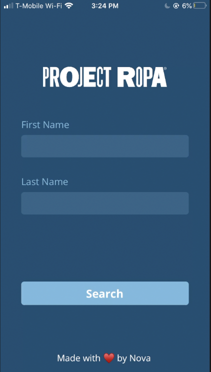 Llamarada enlace Contradicción Nova | Project Ropa Offline Forms App